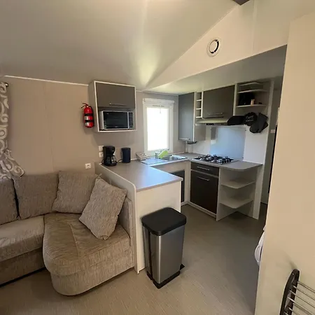 Mobil Home Spacieux 6-8 Pers, Camping 4 Etoiles, La Carabasse Vias Extérieur photo