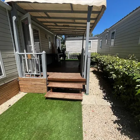 Mobil Home Spacieux 6-8 Pers, Camping 4 Etoiles, La Carabasse Vias Extérieur photo